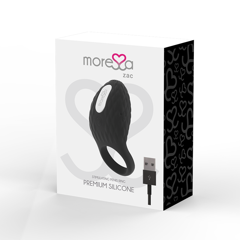MORESSA ZAC ANILLO VIBRADOR RECARGABLE PREMIUM - Imagen 3